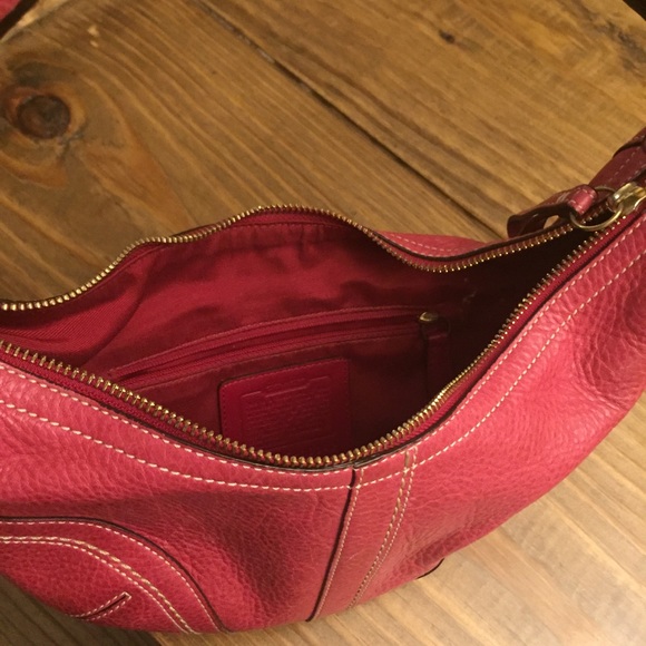 Authentic Coach Handbag Purse Pink - Picture 6 of 7